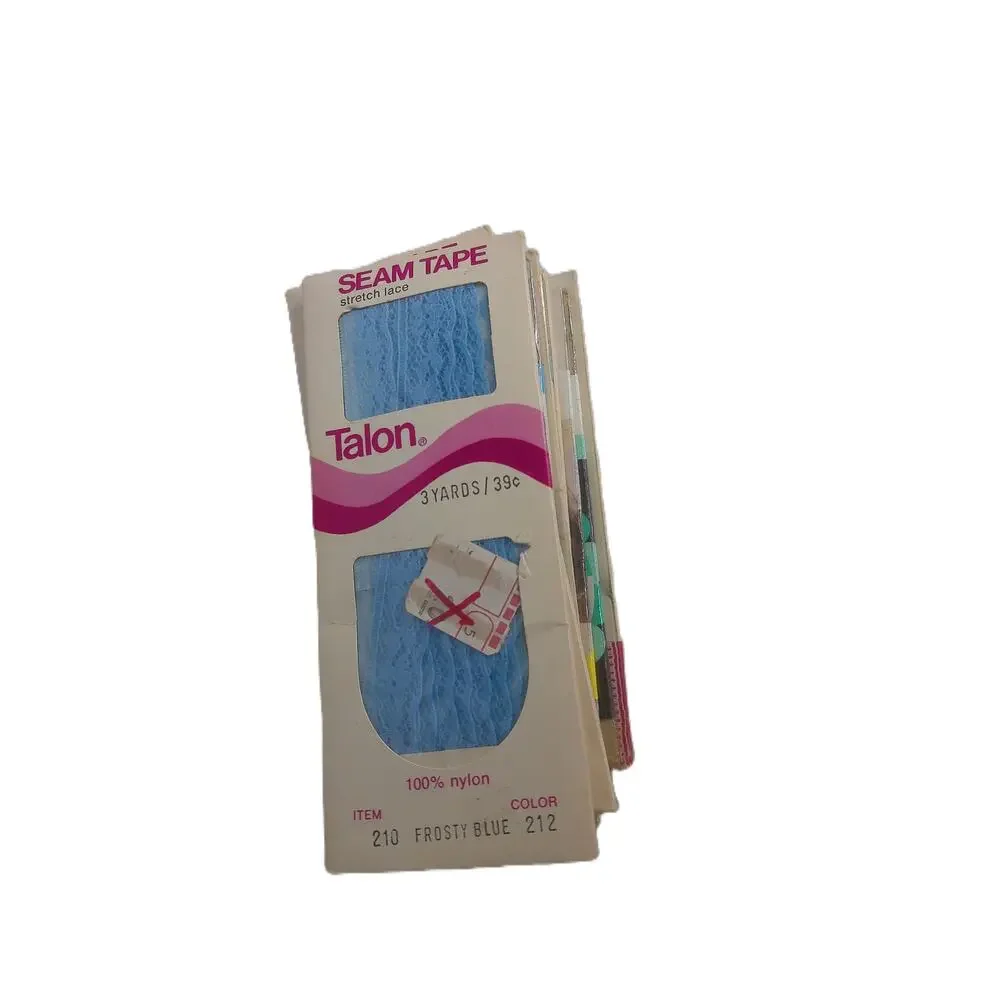 Vintage Talon Wrights Seam Binding Seam Tape Hem Tape Set Of 11